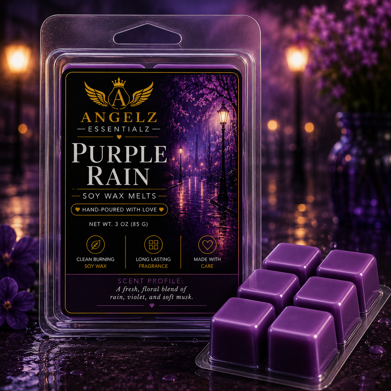 Angelz Essentialz Luxury Soy Wax Candle