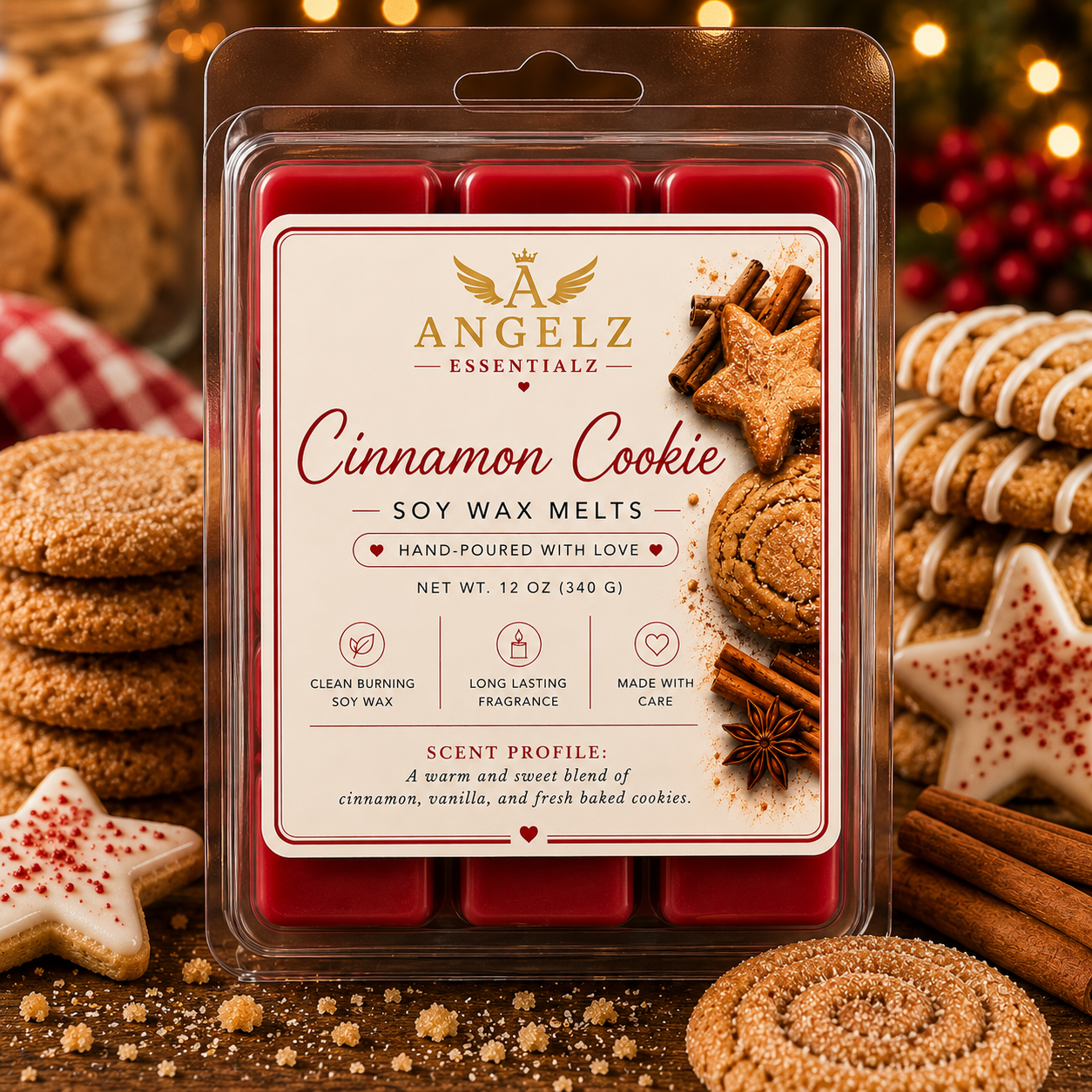 Angelz Essentialz Luxury Soy Wax Candle