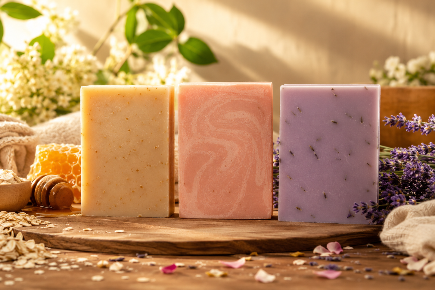 Oatmeal, Milk & Honey Goat Milk Soap