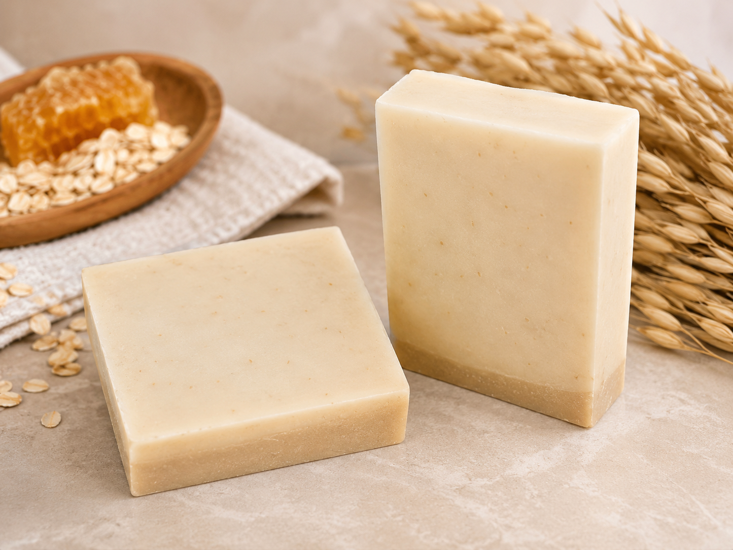 Oatmeal, Milk & Honey Goat Milk Soap
