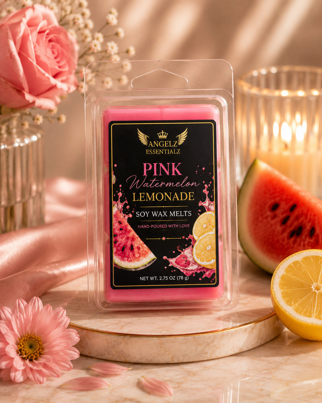 Angelz Essentialz Luxury Soy Wax Candle