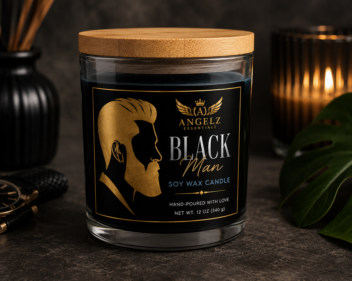 Angelz Essentialz Luxury Soy Wax Candle