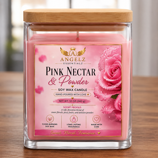 Angelz Essentialz Luxury Soy Wax Candle