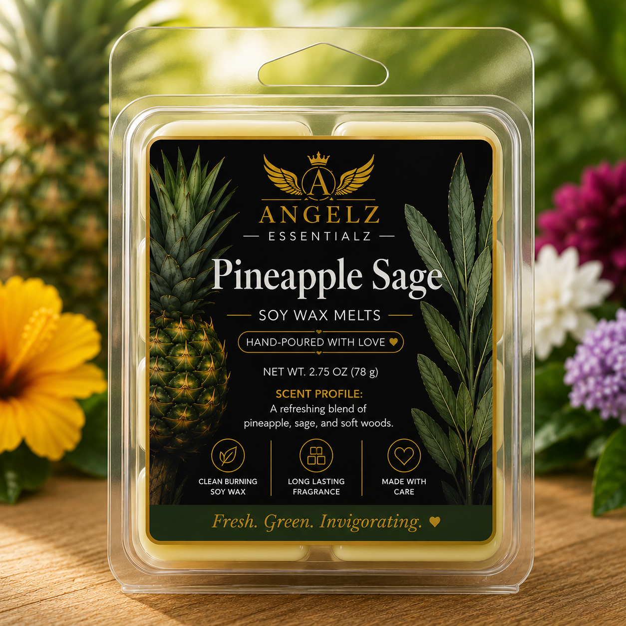 Angelz Essentialz Luxury Soy Wax Candle